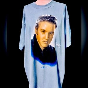 Fruit of the Loom Vintage 1997 Elvis Presley Portrait Graphic Shirt• NEW W/TAGS